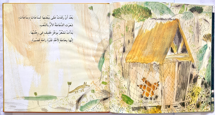 When the chicken disappeared/ عندما غابت الدجاجة